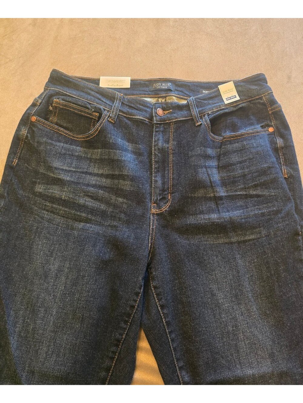 Judy Blue NWT High-Waisted Skinny Dark Denim Jean (18W)